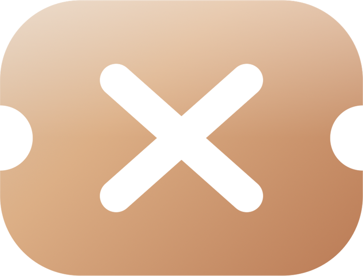 TicketX Icon, Logo farbig